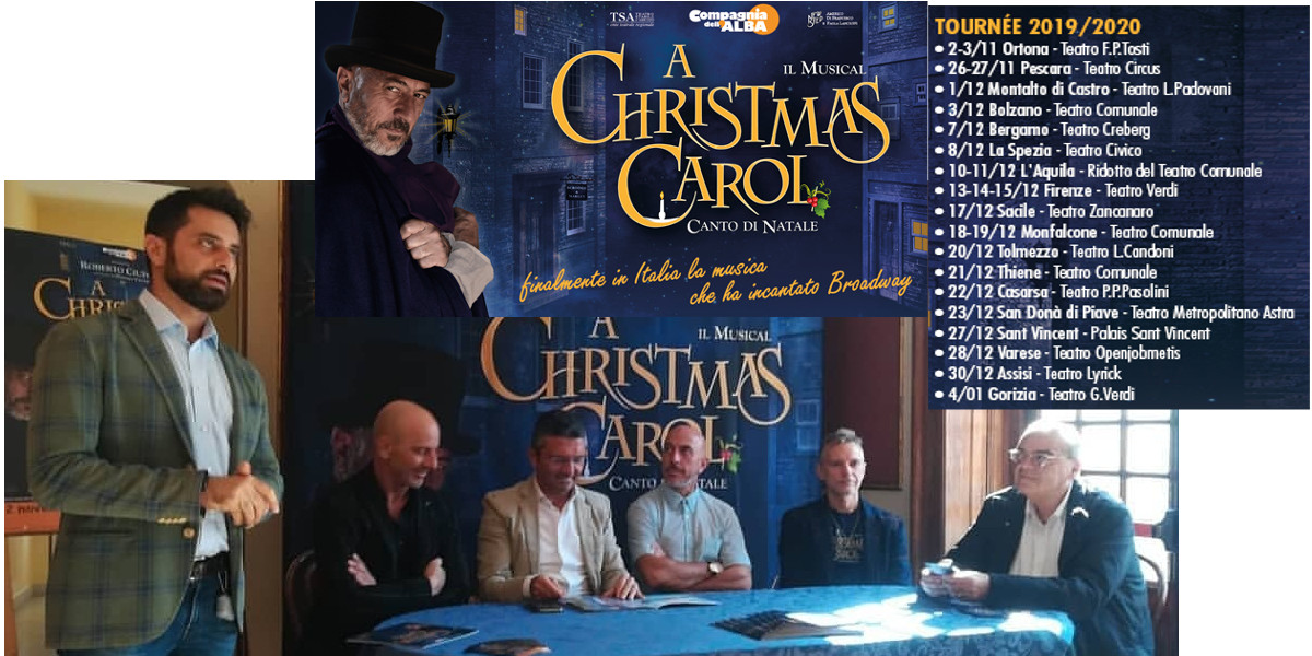 A Christmas Carol presentato il nuovo il tour