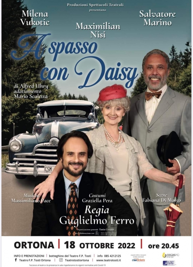 A Spasso Con Daisy Inaugura Martedì 18 Ottobre La Stagione Teatrale